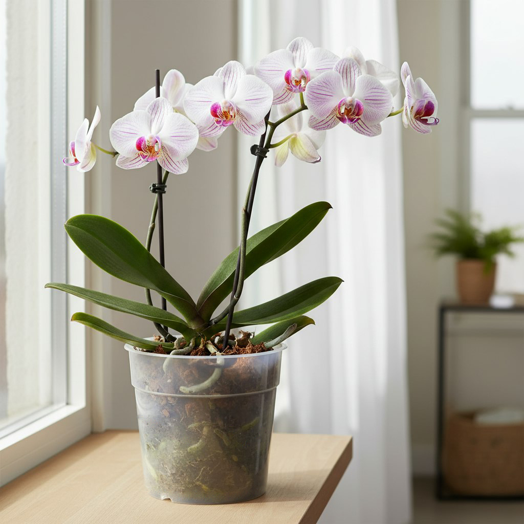 Горшок для орхидей №2